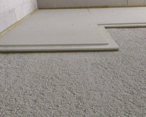 Suhi estrih - podopolagački radovi